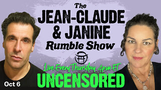 THE JEAN-CLAUDE & JANINE RUMBLE SHOW. FREE, LIVE & HOPEFULLY UNCENSORED!