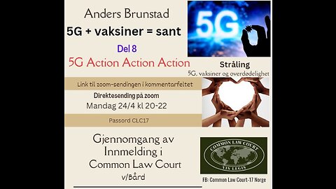 24042023 5G+Vazz=SANT ACTION! med Anders Brunstad, CLC med Bård og div med Vivi-Ann