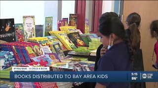 Books distributed to Tampa Bay area kids