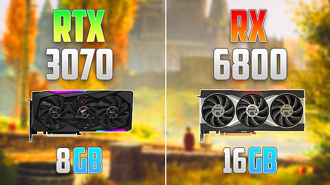 RX 6800 vs RTX 3070 - Shocking Results!