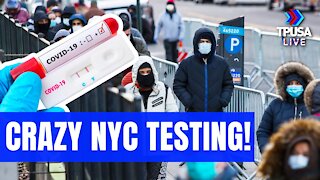 HAPPENING IN NY: THE LINE FOR COVID TESTING GOES ON FOR BLOCKS