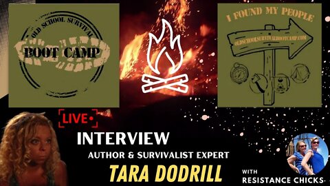 LIVE Interview: Author & Survivalist Expert Tara Dodrill