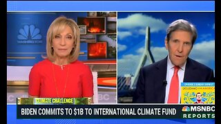 John Kerry Claims There's No Politics In Climate Change