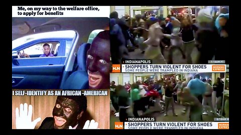 Whites Use BlackFace To Get Benefits Chaos At USA Malls As Black Shoppers Turn Violent For Sneakers