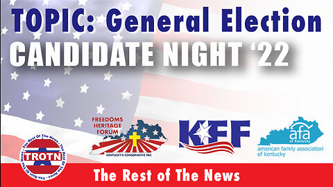 2022 Candidate Night October 24, 2022 Jefferson County, KY