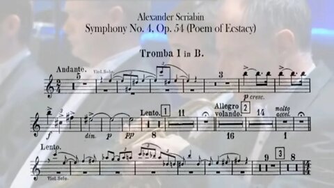 Sinfonia No. 4 de Alexander Scriabin (Poem of Ecstasy)