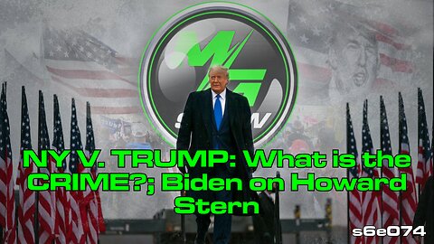 🔴LIVE - 12:05pm ET: NY V. TRUMP: What is the CRIME?; Biden on Howard Stern
