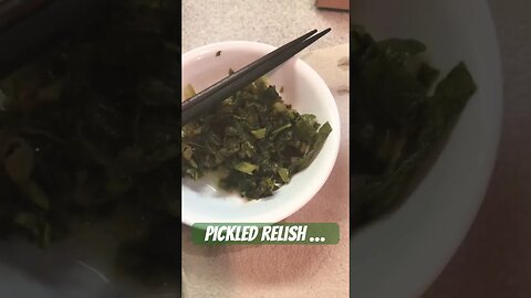 Fermented greens taste test
