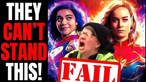 MARVEL SHILLS HAVE A MELTDOWN OVER THE MARVELS BOX OFFICE FLOP | THEY CAN'T HANDLE THE MCU FAILURE