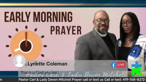 Early Morning Prayer with Pastor Carl (RE-AIR)