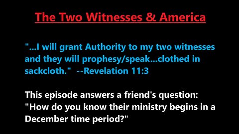 The Two Witnesses Ministry & America