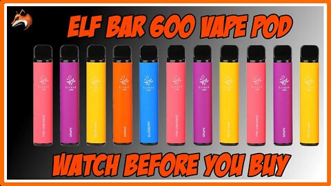 Elf bar 600 (cream tobacco) disposable vape review and unboxing watch before you buy !!!
