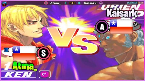 Street Fighter III 3rd Strike (Atma_ Vs. Kaisark) [Chile Vs. Chile]