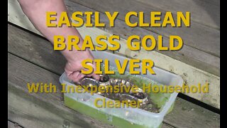 Cleaning Brass and Gold With Household Cleanser