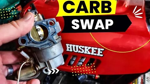 Carburetor Replacement on Your Riding Mower - Piece of Cake!!!