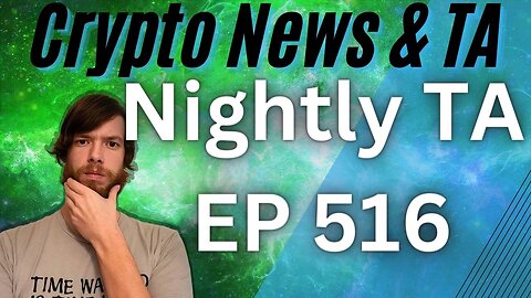 Nightly TA EP 516 3/9/24 #cryptocurrency #bitcoin #cryptonews #grt #btc #xrp #algo #ankr