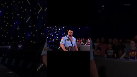 Big Bossman Entrance WWE 2k22 #shorts