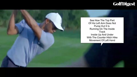 Tiger Woods New Swing - Inside Figure 8 Shape Swing
