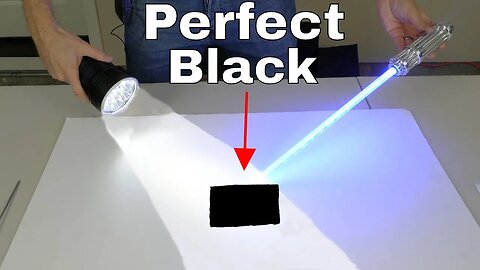 Darker Than Vantablack-Absorbs 99.9923% of Light