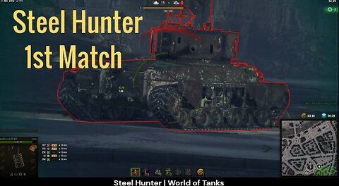 Steel Hunter 1st Match | Shamrock Showdown Event | World of Tanks