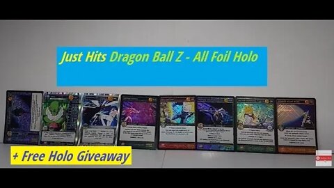 Hits Dragon Ball Z 💥Free Foil Giveaway💥 Holo Perfection Vengeance Heroes Villains Toy & Card Opening
