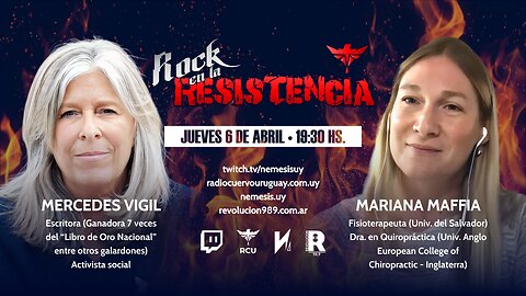 Rock en la RESISTENCIA - Con la escritora Mercedes Vigil y Mariana Maffía [06.04.2023]