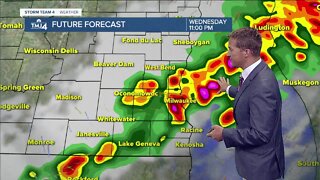 Moderate risk for severe weather across central Wisconsin Thursday evening