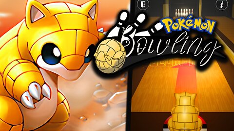 Pokemon Sandshrew Bowling - Fan-made Game, Bowling game we take the role of Sandshrew