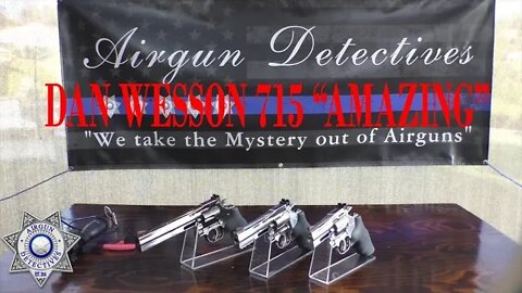 Dan Wesson 715 2.5", 4" and 6"' .177 Cal Pellet Revolver "Full Review" by Airgun Detectives