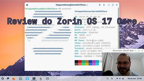 Review do Zorin OS 17 Core