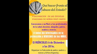 Salud de niños - Qué hacer frente al Abuso del Estado?