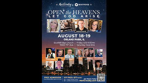 OPEN THE HEAVENS-(LET GOD ARISE) SATURDAY LIVE STREAM. PLEASE SHARE!