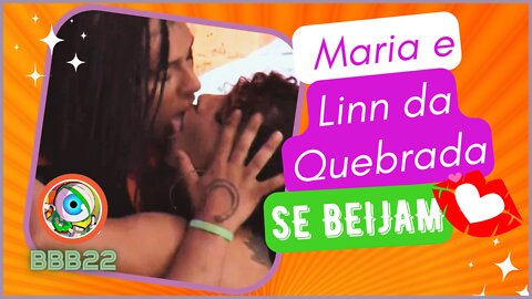 'BBB 22': Maria e Linn da Quebrada se beijam durante festa