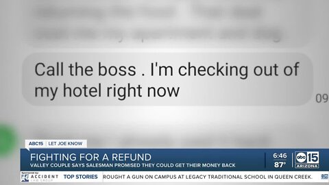 Salesperson at your door? One family fights to get refund