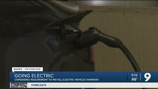 City of Tucson considers requiring developers to install electric vehicle chargers
