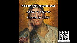 Justice For The Poor - Proverbs 29:7