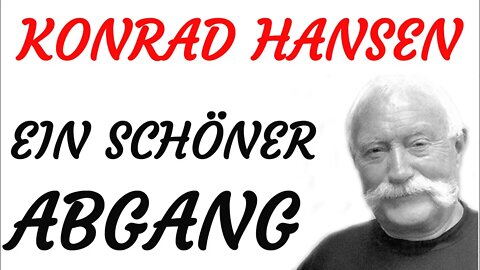 KRIMI Hörspiel - Konrad Hansen - EIN SCHÖNER ABGANG