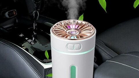 Ultrasonic Car Home Air Freshener Humidifier Colorful LED Night Light