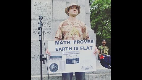 Flat Earth rally: Educating the public on science and math, Queen's Park, Toronto, June 11, 2023
