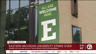 EMU professors reach contract agreement, return to the classroom