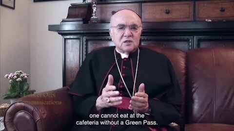 Archbishop Carlo Maria Viganò speaks against forced vaccinations and Green Pass