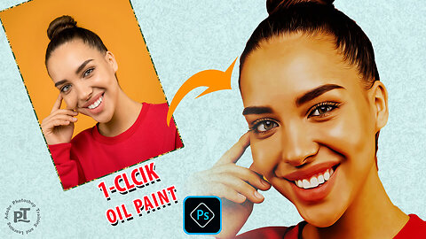 Oil Paint Effect in One Click Photoshop