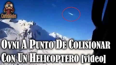 ✅[Video] OVNI A PUNTO DE COLISIONAR CON UN HELICOPTERO