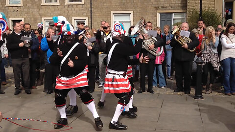 Britannia Coconut Morris - Clog Dance - Bacup - Lancashire - Easter Saturday 2012