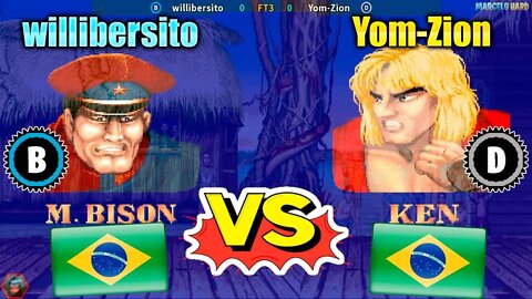Street Fighter II': Champion Edition (willibersito Vs. Yom-Zion) [Brazil Vs. Brazil]