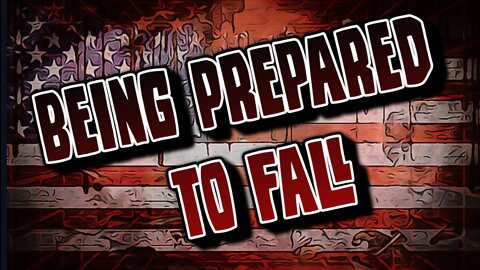 Being prepared to fall