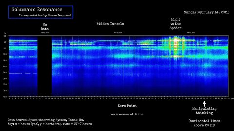Schumann Resonance Feb 14 Perceiving without Reacting