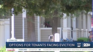What are the options for tenants facing eviction as moratorium ends