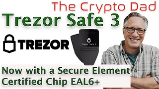 CryptoDad's Ultimate Guide to Trezor Safe 3: Unboxing, Setup, and Secure Crypto Transfers 🛡️💼