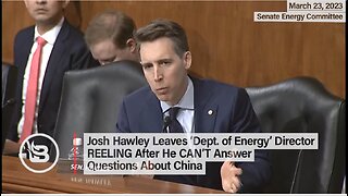 Hawley Leaves DOE Director REELING After He Can't Answer Question